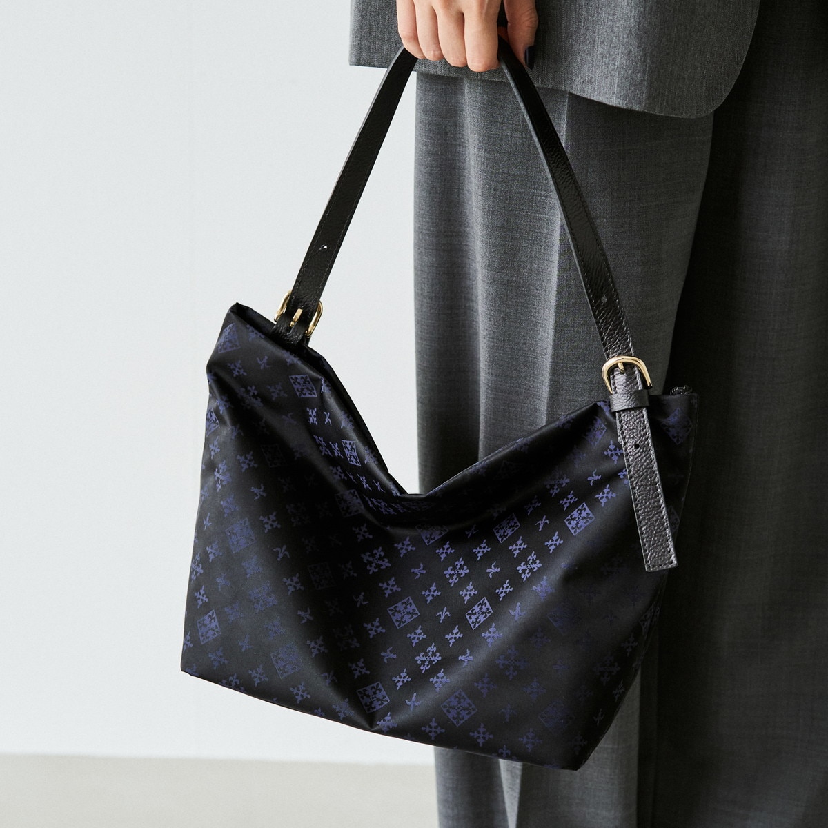 ナイロンジャガード2WAYワンハンドルトートバッグ(SF-268) | ラシット