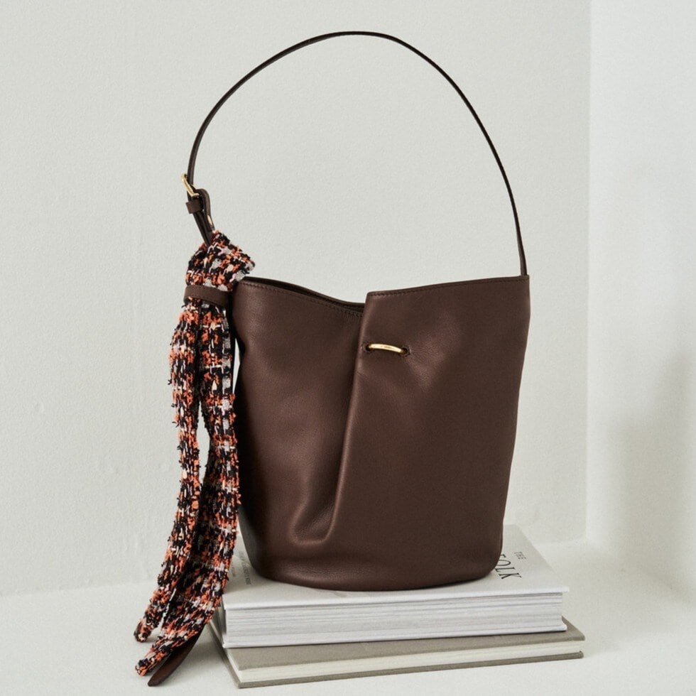 ラシット 4wayレザー巾着ショルダーバッグ［chi企画］ 名品】4wayレザー巾着ショルダーバッグ［chi企画］/CE-1454