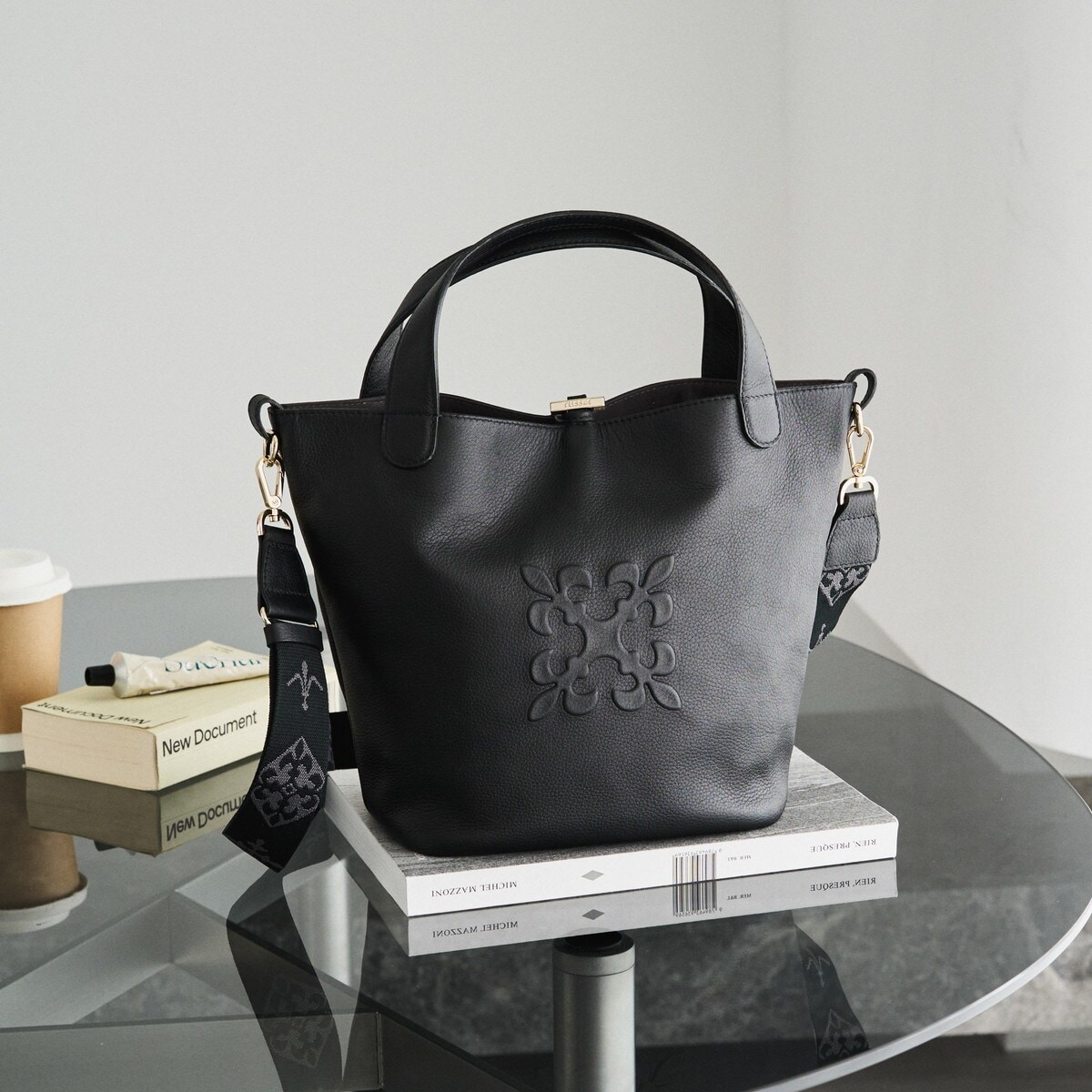 【極美品】russet BEARDSLEY ハンドバッグ　ショルダーバッグ ☆ 【russet×BEARDSLEY】待望の新色が登場しました☆ - russet