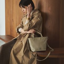 レザー2WAYミニトートバッグ(CE-1664) | ラシット(russet) | マルイ 