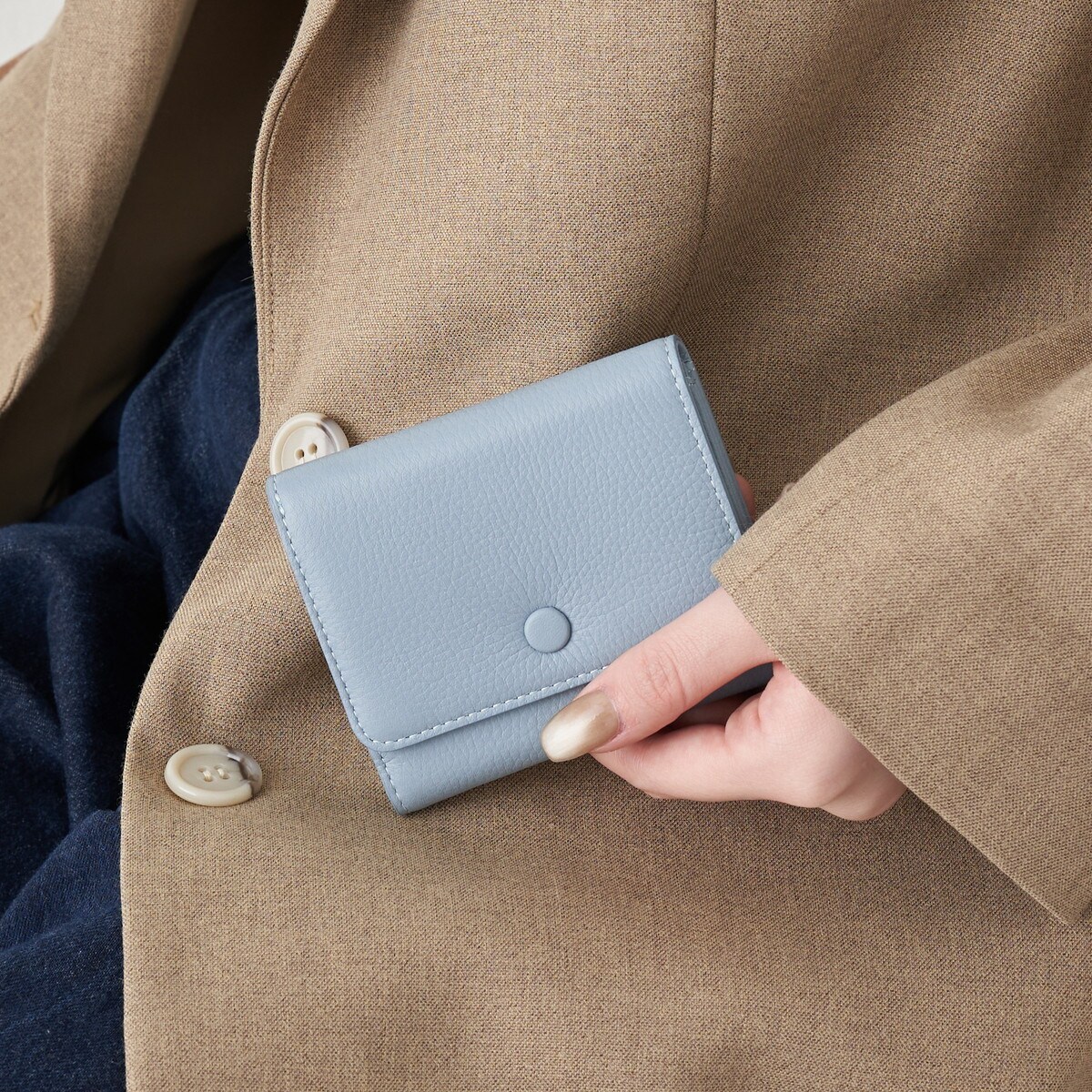 シンプルプラスミニウォレット(SO-442) | ラシット(russet) | マルイ