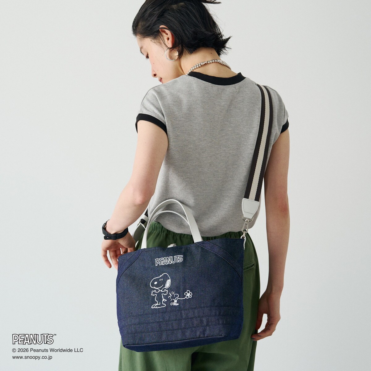 PEANUTS×russet》リバーシブルトートバッグ(CE-1744） | ラシット