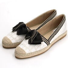 リボンモチーフエスパドリーユ