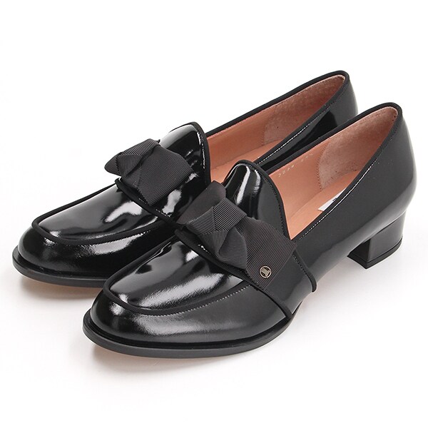 リボンモチーフヒールアップローファー | ランバン オン ブルー(LANVIN