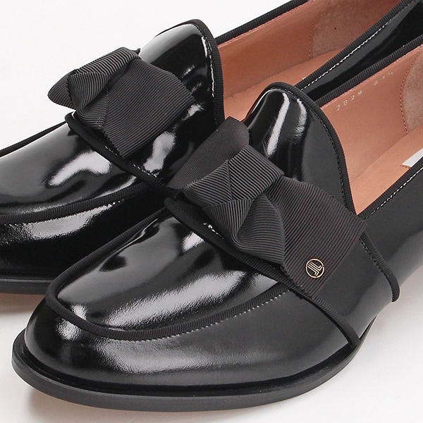 リボンモチーフヒールアップローファー | ランバン オン ブルー(LANVIN