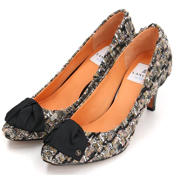 スクエアトゥリボンモチーフパンプス | ランバン オン ブルー(LANVIN