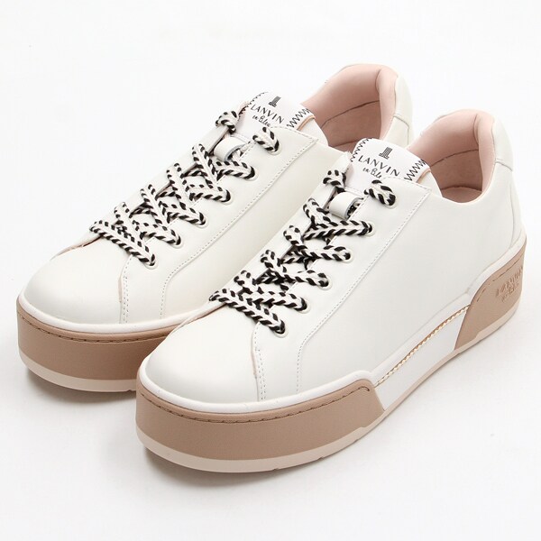 厚底レースアップスニーカー | ランバン オン ブルー(LANVIN en