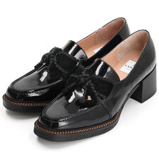 ベルベットリボンローファー