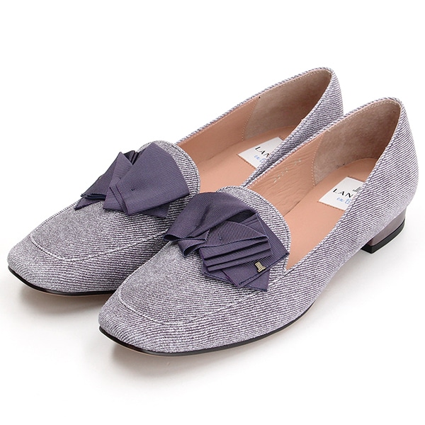 リボンモチーフソフトモカシン | ランバン オン ブルー(LANVIN en Bleu
