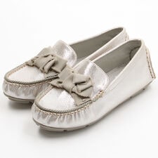 リボンモチーフソフトモカシン