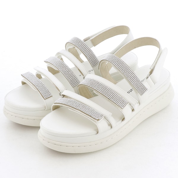 新品ツモリチサトウォークフラットリボンサンダル24cm 新品ツモリチサトウォークフラットリボンサンダル24cm