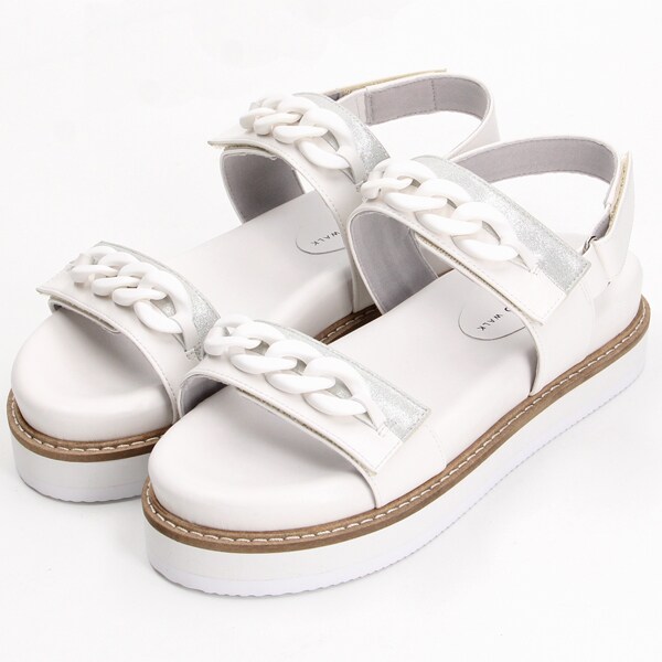 ツモリチサト ウォーク/チェーンモチーフフットベッドサンダル チェーンモチーフフットベッドサンダル | ツモリチサト ウォーク