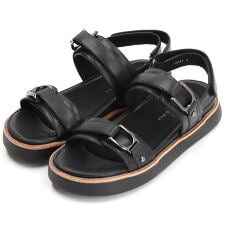 厚底バックストラップサンダル