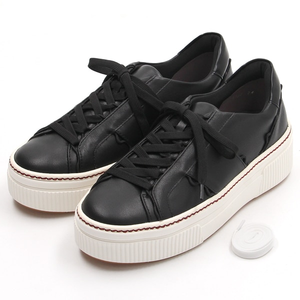 未使用級✨ツモリチサト チェーン モチーフ ローファー ブラック 24.5 大きいサイズ】チェーンモチーフローファー | ツモリチサト