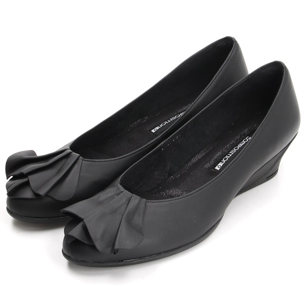 コンポジション　レイン　バレエシューズ　ウェッジソール コンポジション レイン バレエシューズ ウェッジソール