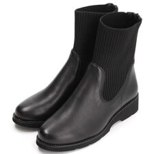 コンポジション9(composition9)の【大きいサイズ】スタイリッシュコンフォートソックスブーツ