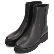 【大きいサイズ】厚底コンフォートサイドゴアブーツ