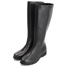 コンポジション9(composition9)の【大きいサイズ】バックストレッチコンフォートロングブーツ