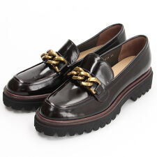 ツモリチサト ウォーク(tsumori chisato WALK)の【大きいサイズ】チェーンモチーフタンクソールローファー