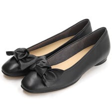 ツモリチサト ウォーク(tsumori chisato WALK)の【大きいサイズ】リボンモチーフカッターパンプス