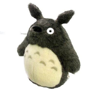 ジブリ大トトロぬいぐるみ 濃グレー Amazon.co.jp: となりのトトロ 大トトロ LL 濃グレー 日本製