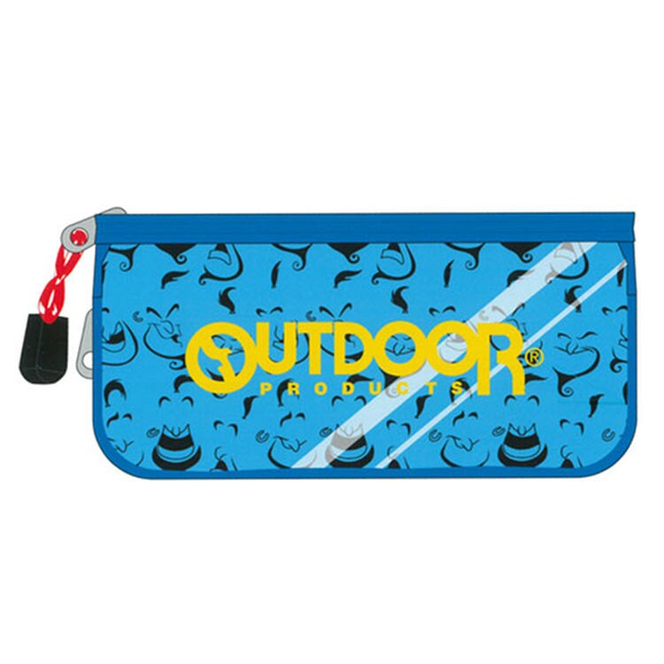 OUTDOOR×ディズニーアラジン】ペンケース/クリアフラット OUTDOOR×ディズニーアラジン】ペンケース/クリアフラット
