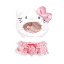 キャラクターズショップ　ラフラフ(characters shop laugh laugh)の【ハローキティ】 プラッシュコスチューマー レースケープ M 042063