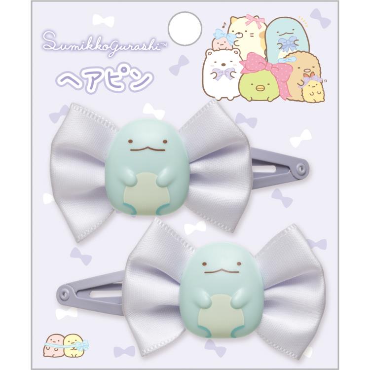 すみっコぐらし フェイスぬいぐるみ　ヘアピン プライズ情報】すみっコぐらし フェイスぬいぐるみヘアゴム