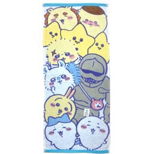 キャラクターズショップ　ラフラフ(characters shop laugh laugh)のちいかわ フェイスタオル(ハイ！チーズ！)