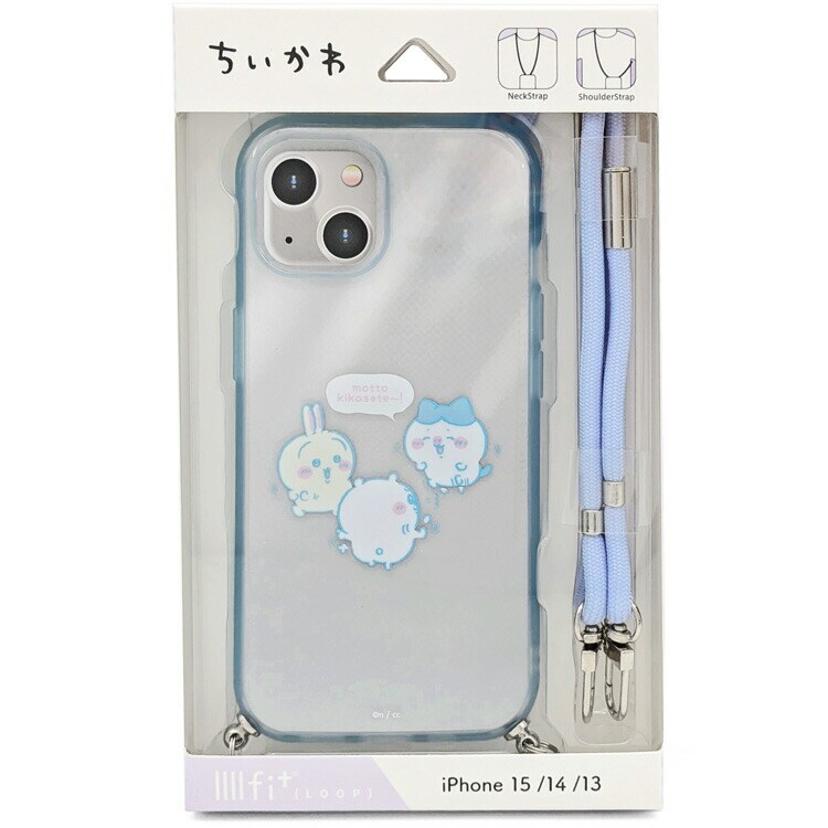 ちいかわ スマホ IIIIfit Loop iPhone15Pro対応ケース(集合