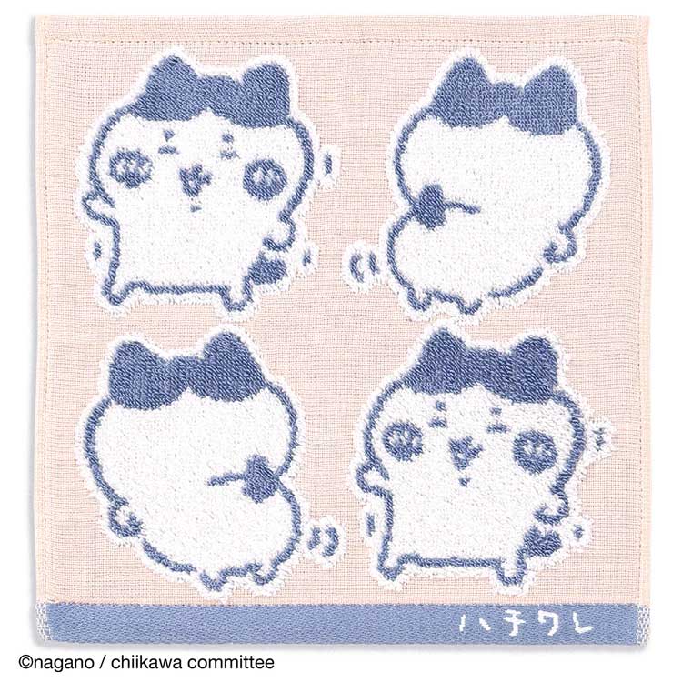 ちいかわ タオルハンカチ(ピンク/イエー) | キャラクターズ