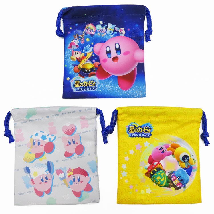 星のカービィ 巾着3Pセット | キャラクターズショップ ラフラフ