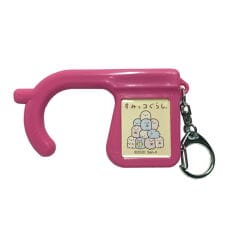 キャラクターズショップ　ラフラフ(characters shop laugh laugh)のすみっコぐらし ノータッチチャーム(ピンク)