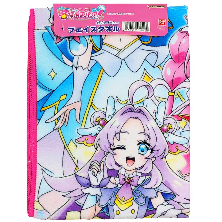 名探偵プリキュア　フェイスタオル 名探偵プリキュア！ フェイスタオル | キャラクターズショップ