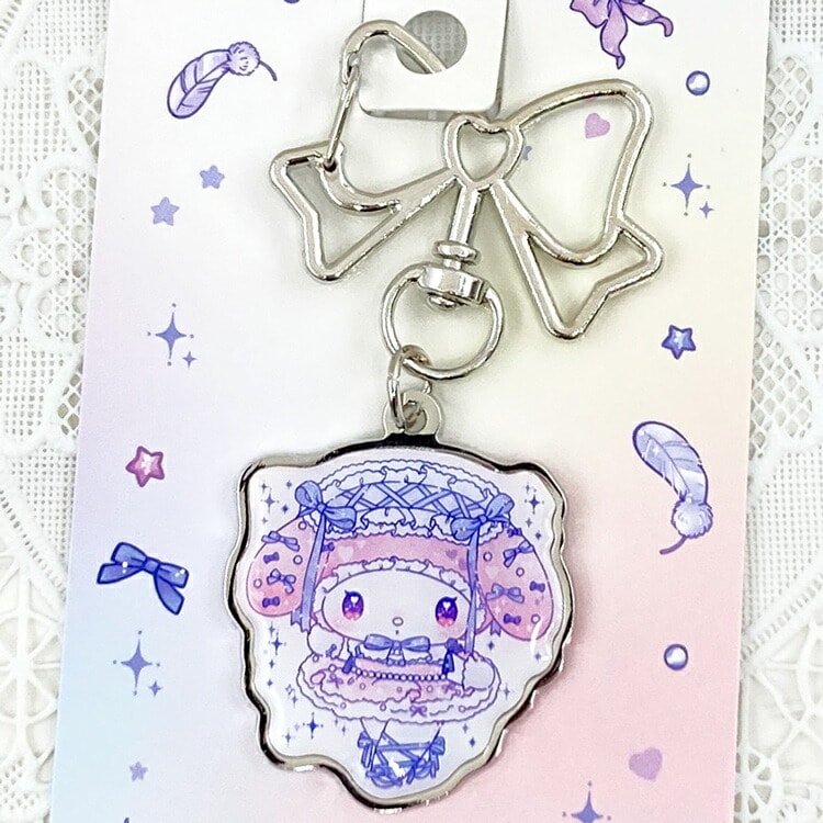 マイメロディ×DOLLY MIX メタルキーホルダー マイメロディ
