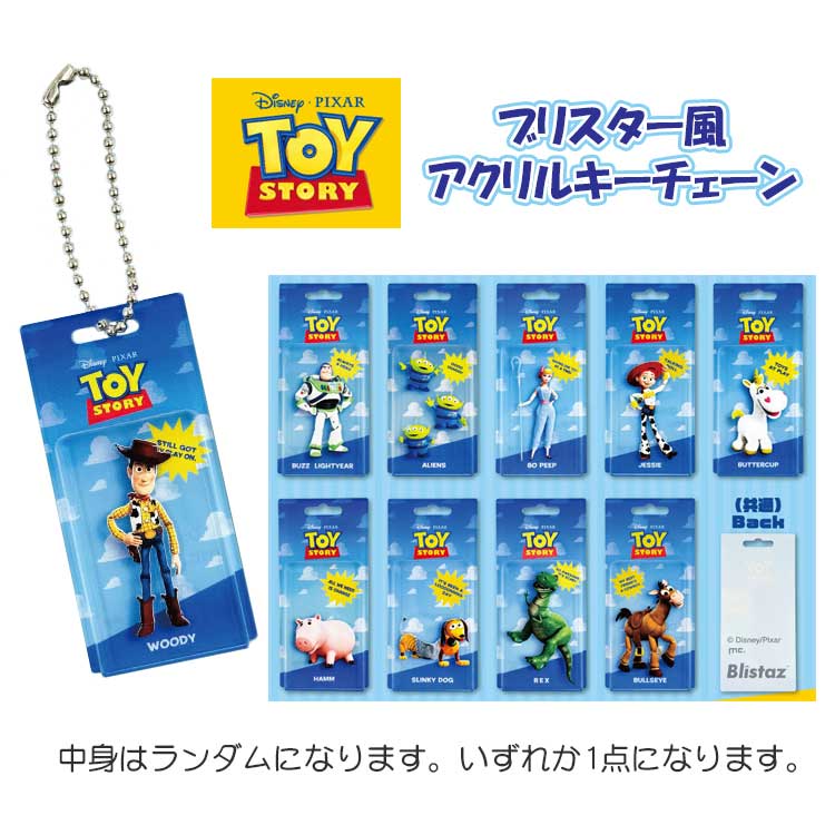 中身はランダム]トイストーリー ブリスター風アクリルキーチェーン
