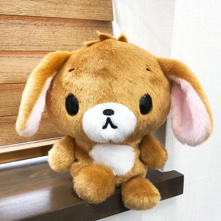 シュカーバニーズ ぬいぐるみ パンダうさ しろうさ コップ マットくろうさ はし シュガーバニーズ ぬいぐるみ くろうさ ふわくた | キャラクターズ