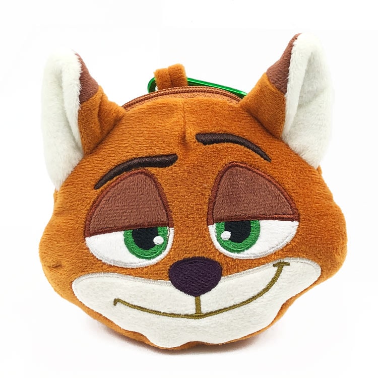 ズートピア カラビナ付きぬいぐるみファスナーマスコット ニック