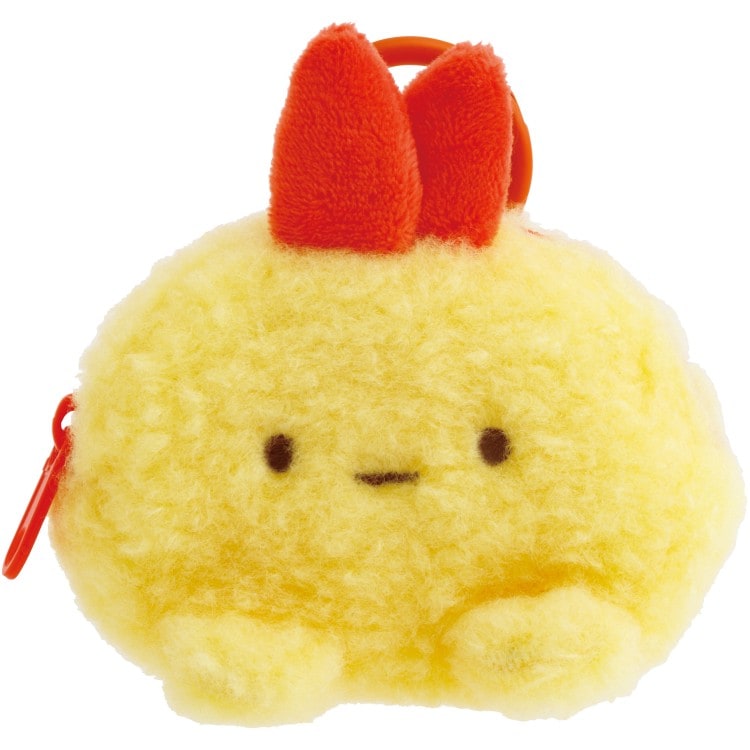 すみっコぐらし ぬいぐるみミニポーチ えびふらいのしっぽ