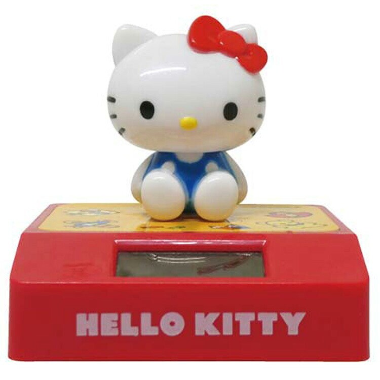 ハローキティ ゆらゆらソーラーマスコット キティルーム