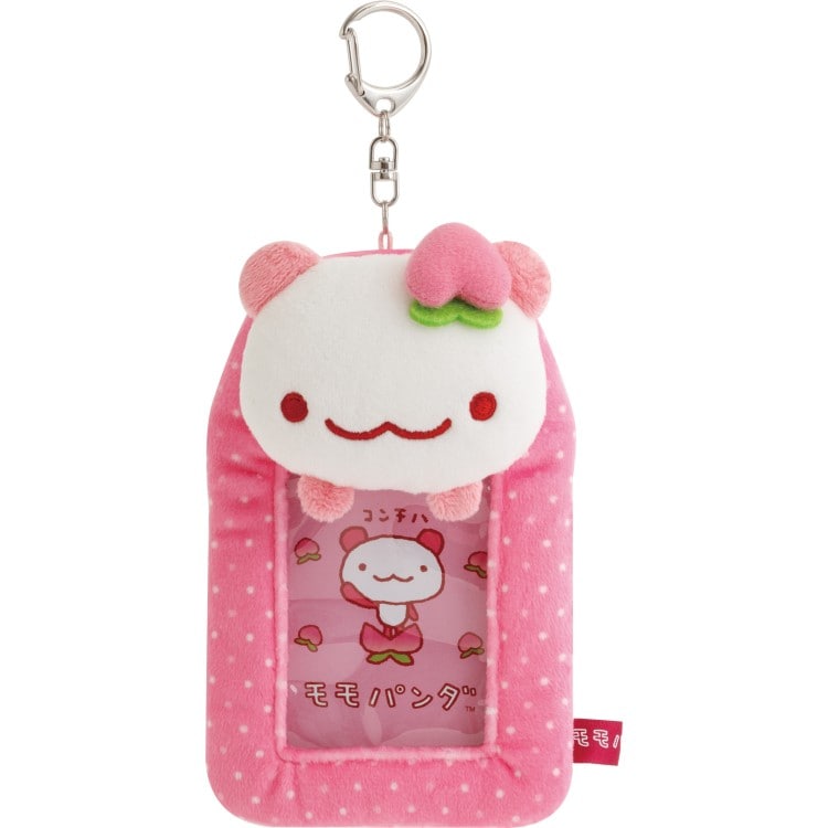 【未開封新品】TWICE モモ フォトスタンド ラババン リスバン ぬいぐるみ等 モモパンダ ぬいぐるみフォトキーホルダー | キャラクターズショップ