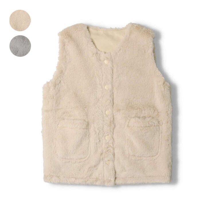 リバーシブルボアベスト | クレセント(Crescent) | マルイウェブチャネル