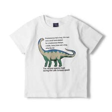 恐竜プリント半袖Tシャツ