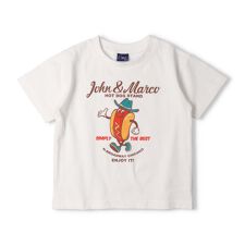 フードキャラクタープリント半袖Ｔシャツ