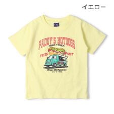 働く車プリント半袖Ｔシャツ