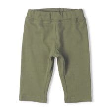 無地リブ６分丈ハーフパンツ