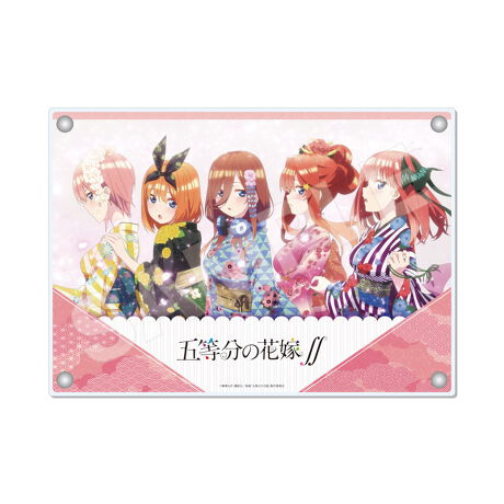 五等分の花嫁 アクリルボード 06 浴衣ver アニメ キャラクター Anmime Characters ファッション通販 マルイウェブチャネル