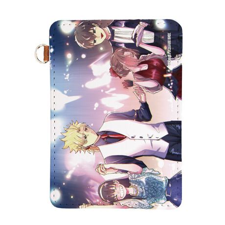 ワンポイントヤンキー レザーパスケース 02 集合 アニメ キャラクター Anmime Characters Ma301 Trk02 ファッション通販 マルイウェブチャネル