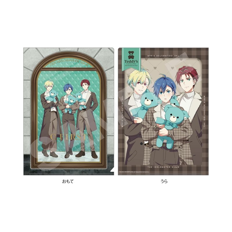５枚セット　アイドルマスターC.FIRST　　　SideM　クリアファイル アイドルマスター SideM テディズコレクション クリアファイル 03 C