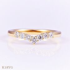K18WG/K18YG/K18RGカナディアンダイヤモンドリング  計0.30ct  エタニティ